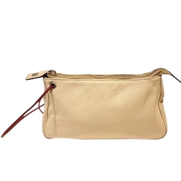 Fendi Y2K Vintage Cream Crossbody Pochette with COA